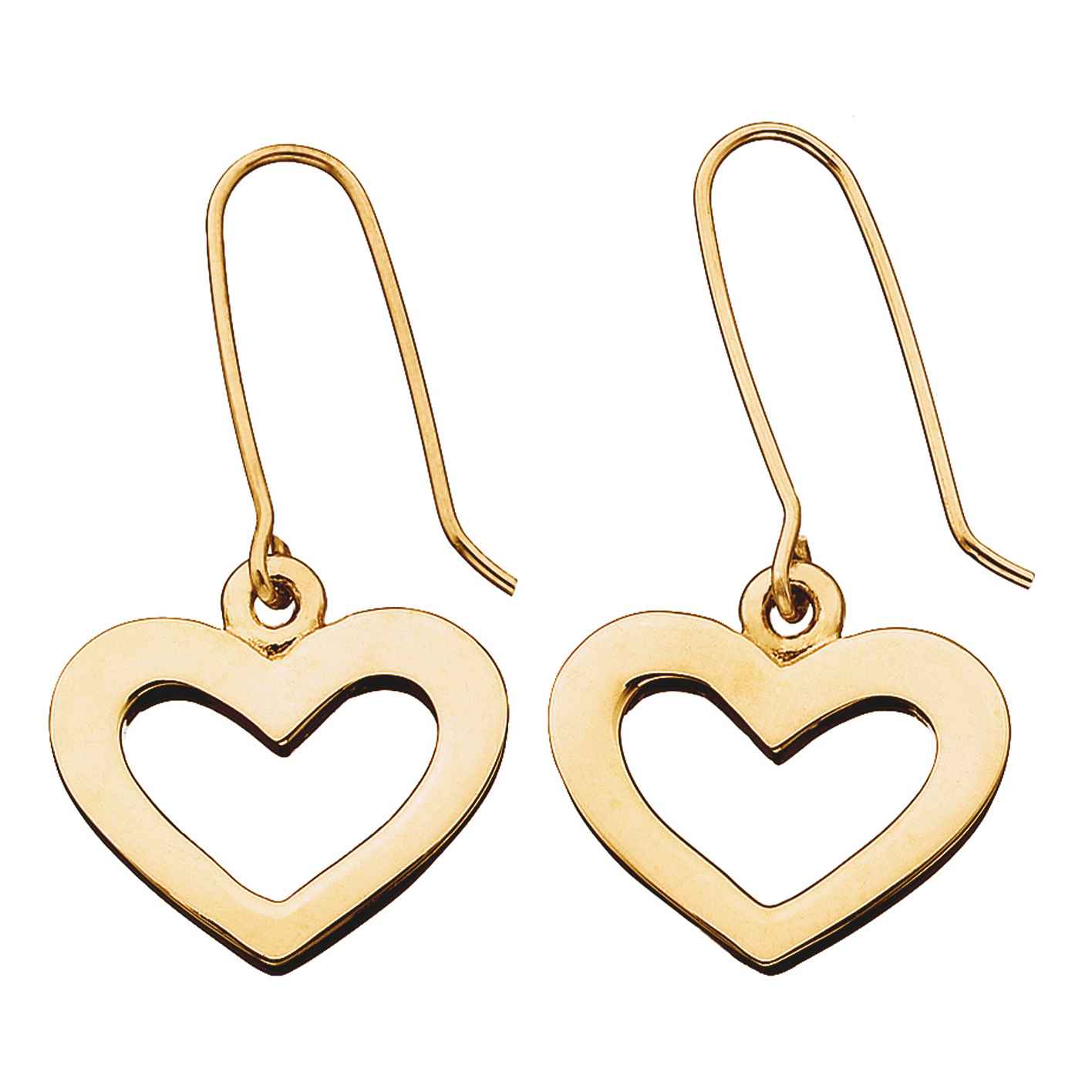 Karen Walker Heart Earrings